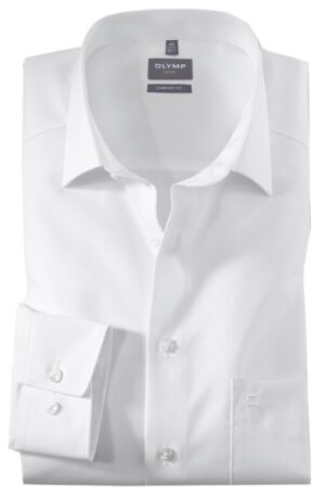 Fehér férfi ing Olymp Luxor comfort fit bő szabás